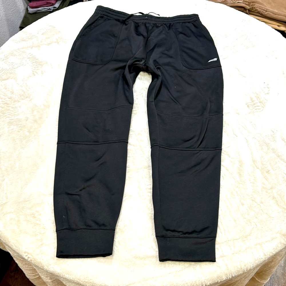 Avia black sweatpants size large black like new condition